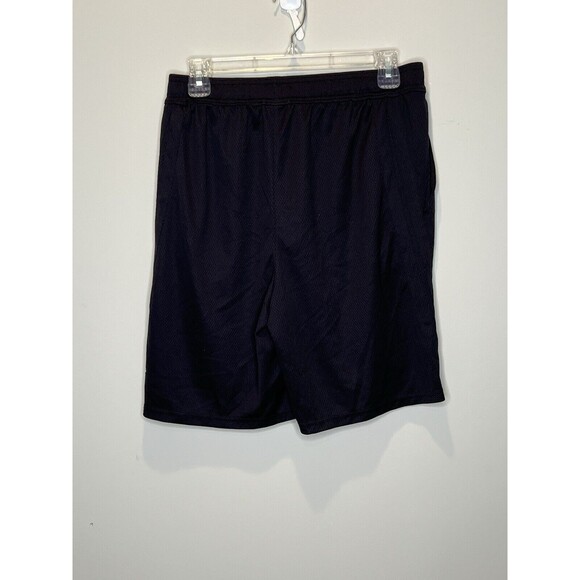 All In Motion Shorts Boys Medium Black Polyester Athletic Basketball Logo - Picture 4 of 12